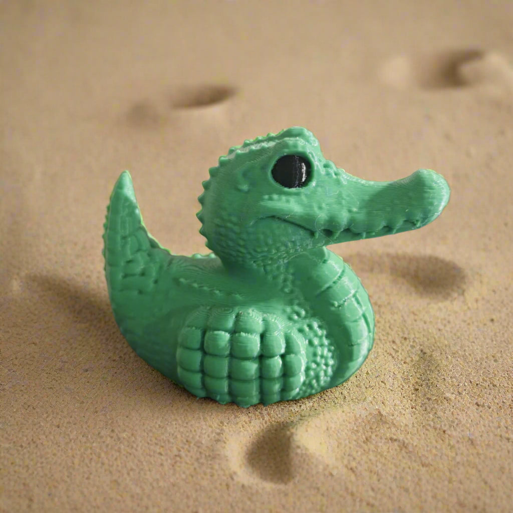 Swampston Quackmore the Alligator Duck