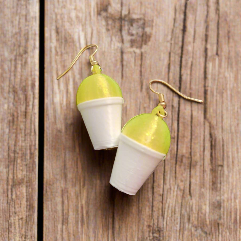 New Orleans SnoBall Earrings