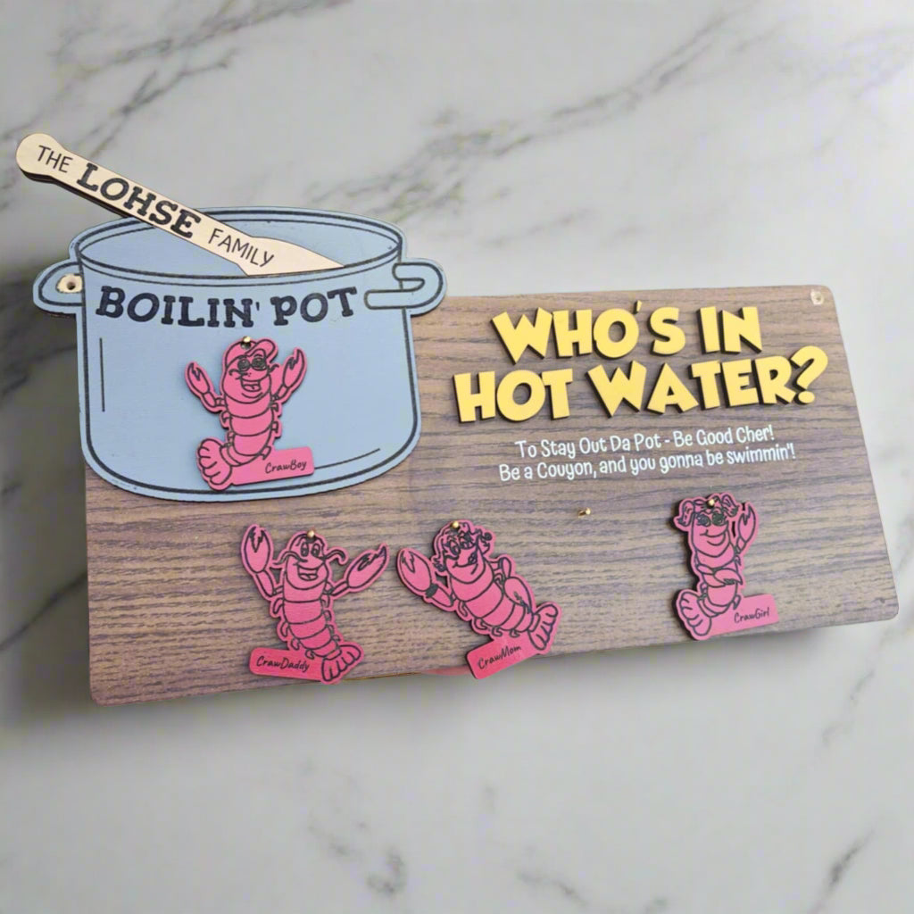 Who's In Hot Water? Boiling Pot