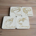 Louisiana 4 Seasons Coaster Set