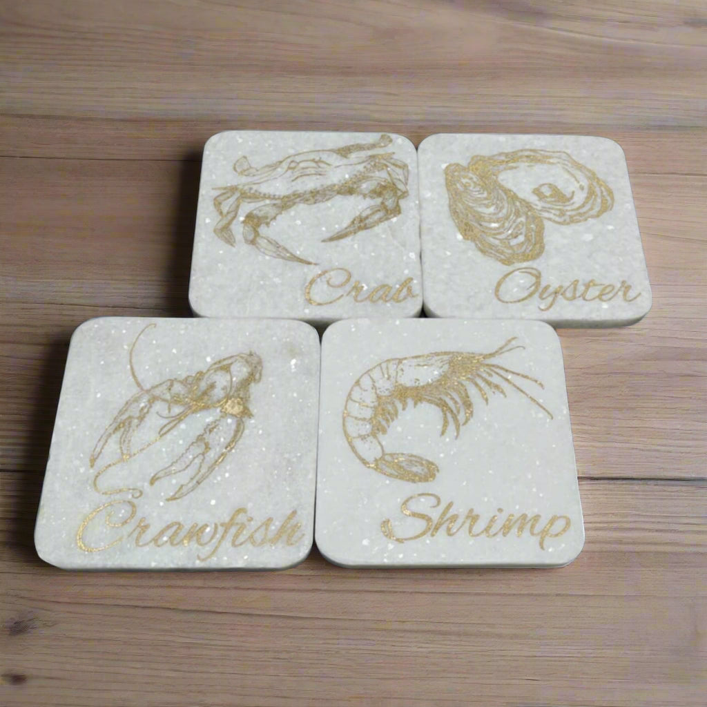 Louisiana 4 Seasons Coaster Set