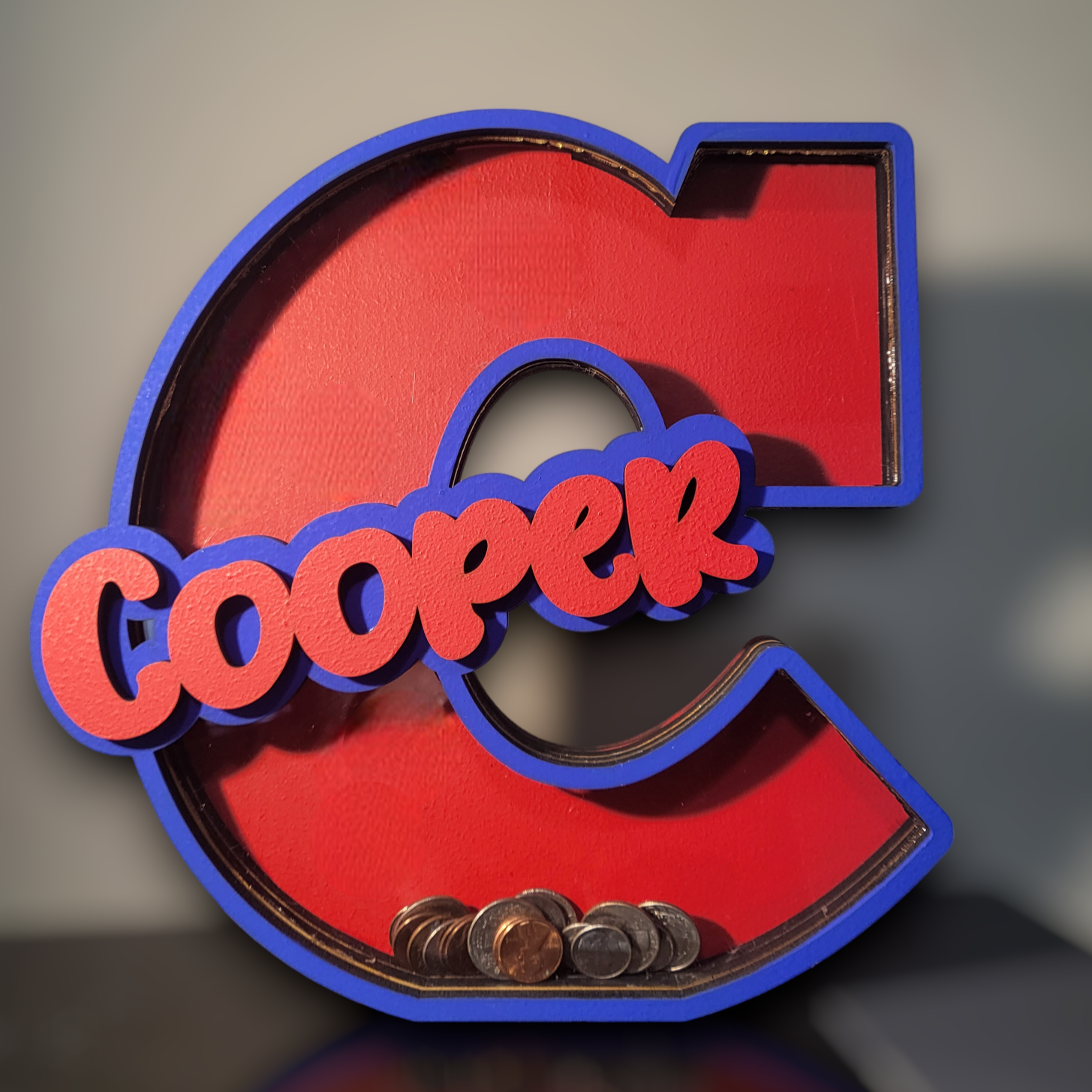 Personalized Name & Initial Piggy Bank
