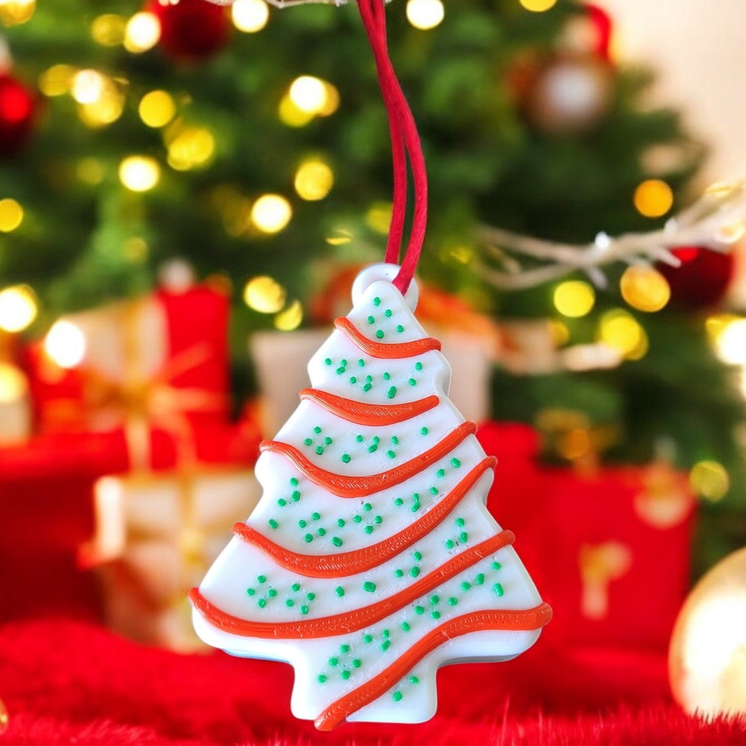 Christmas Snack Cake Ornament