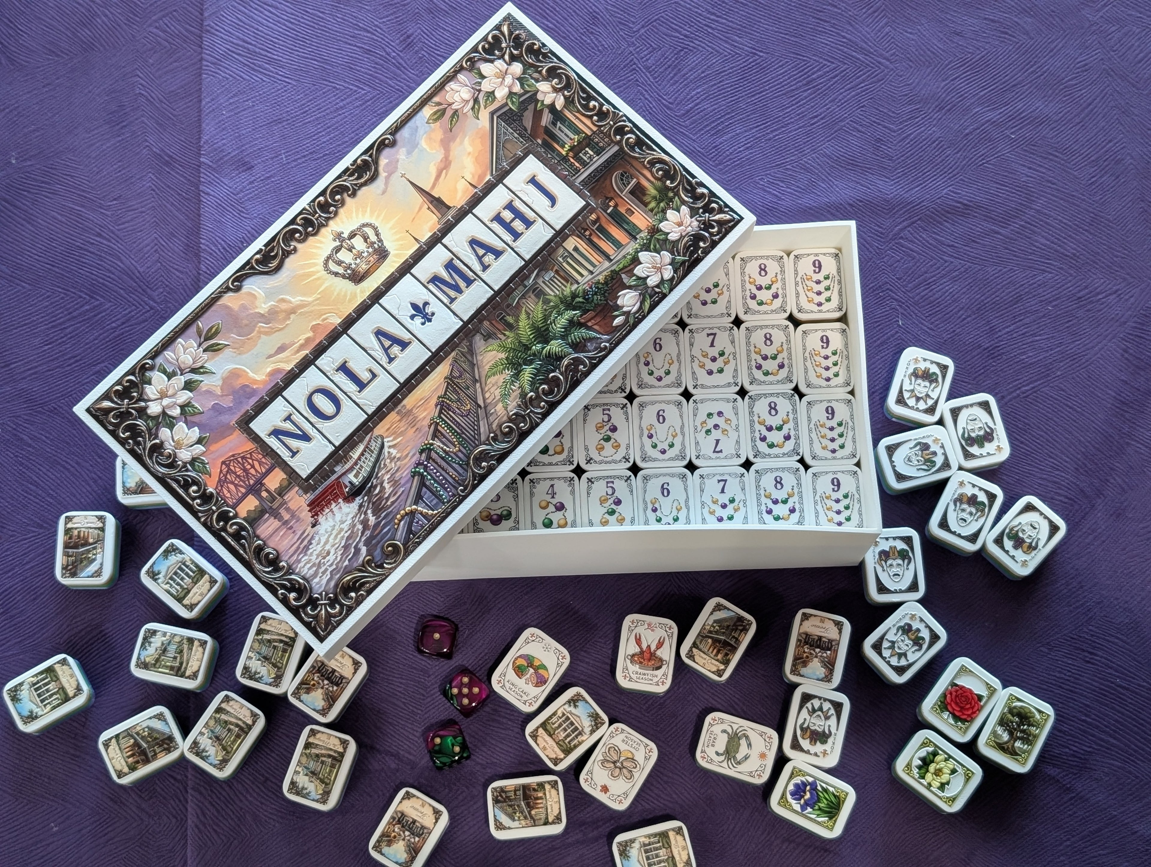 NOLA Mahj Handmade Mahjong Set *PRE-ORDER!*