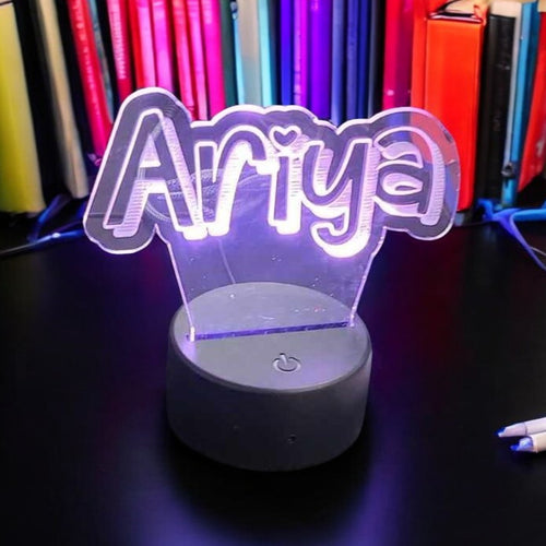 Acrylic LED Name Lamp