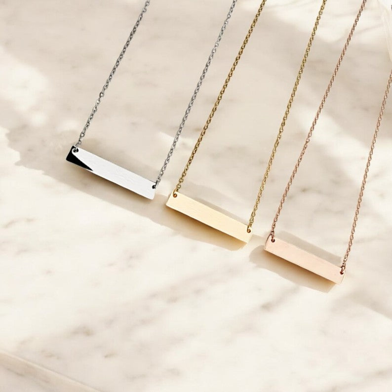 Bar Style Necklace