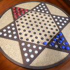Wooden Chinese Checkers Set