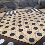 Wooden Chinese Checkers Set