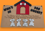 Personalized Family Dog House