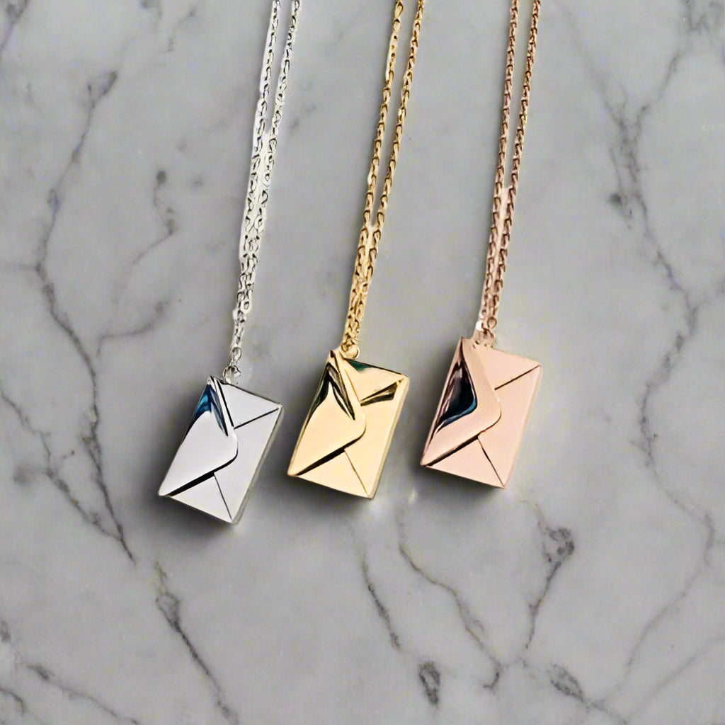 Envelope PS I Love You Necklace