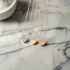Micro Heart Pendant Necklace
