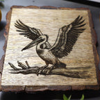 Louisiana Pelican Coaster Set (4 pc)