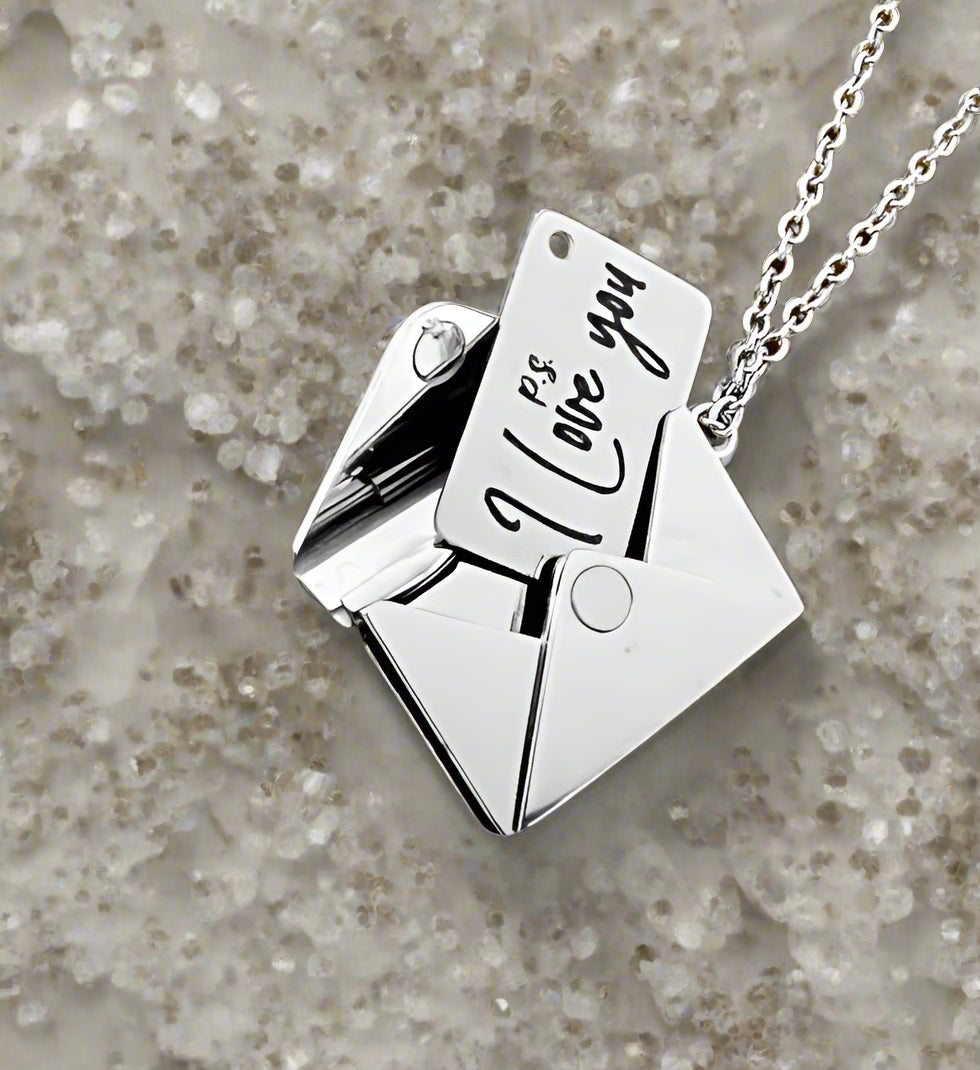 Envelope PS I Love You Necklace