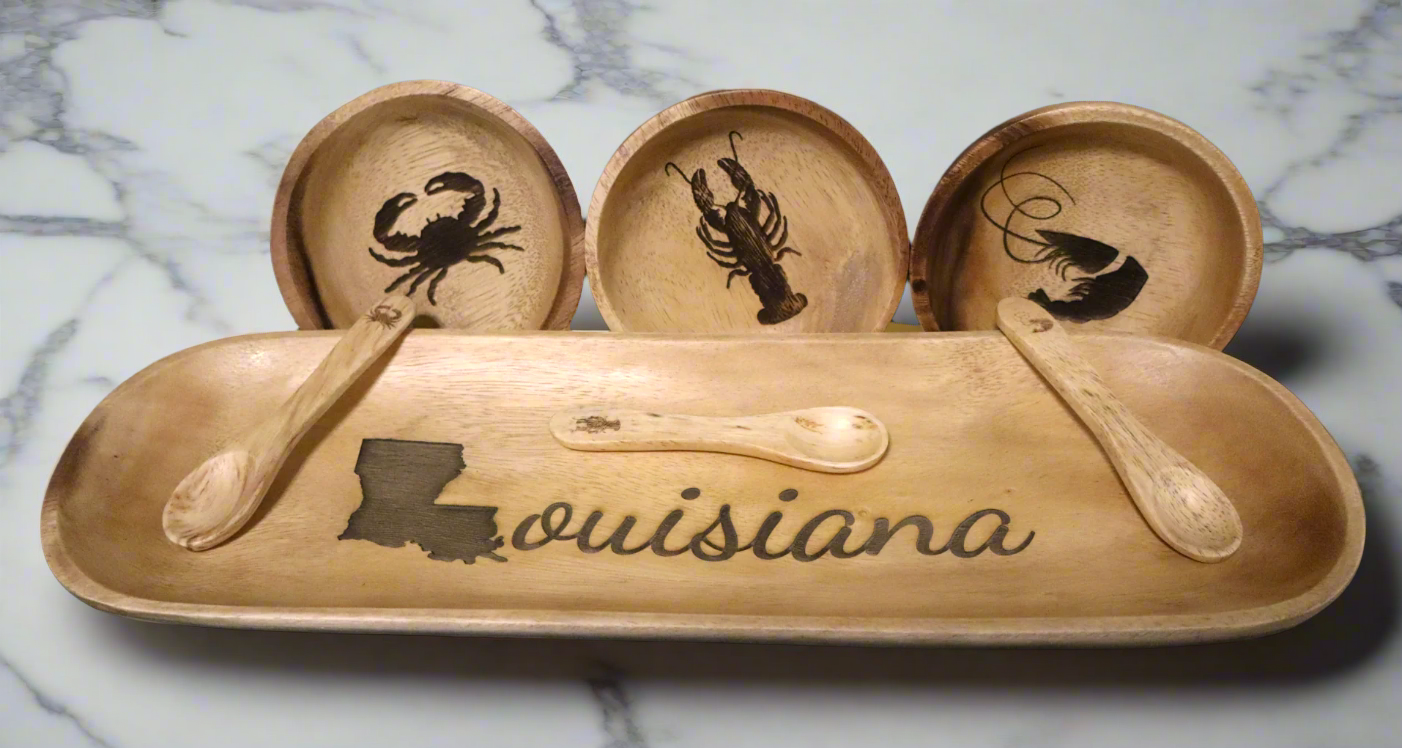 Louisiana Seafood Serving Set (7 pc.)