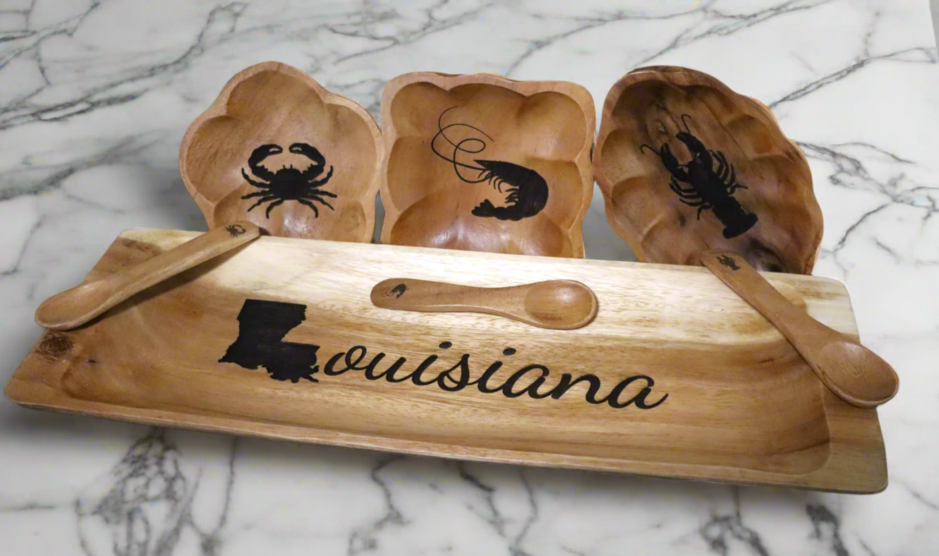 Louisiana Seafood Serving Set (7 pc.)