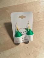 New Orleans SnoBall Earrings