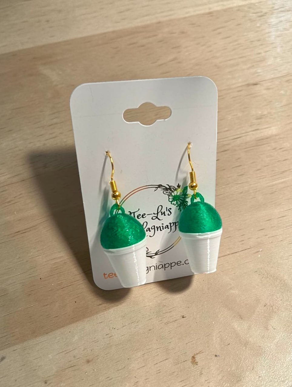 New Orleans SnoBall Earrings